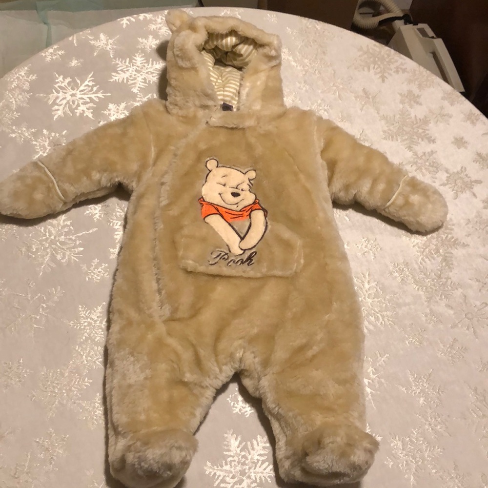 6-9 months Disney Winnie the Pooh snow suit .